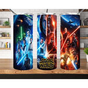 Star wars/ 2GalaxyWars/ 20 oz Skinny Tumbler